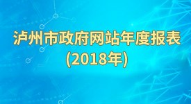 政府網(wǎng)站年度報表發(fā)布（2018年）